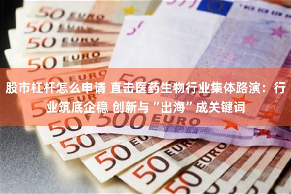 股市杠杆怎么申请 直击医药生物行业集体路演：行业筑底企稳 创新与“出海”成关键词
