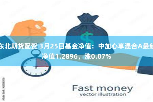 东北期货配资 3月25日基金净值：中加心享混合A最新净值1.2896，涨0.07%