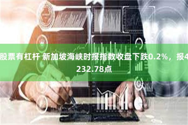 股票有杠杆 新加坡海峡时报指数收盘下跌0.2%，报4232.78点