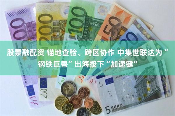 股票融配资 锚地查验、跨区协作 中集世联达为“钢铁巨兽”出海按下“加速键”